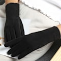 Miniatyrbillede 3 af 10: Hold varme Handsker Ridehandsker SORT black