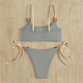 Pikkukuva 8 / 11: Bikini Uimapuku Naiset Bandeau Push Up Micro Bikini ja Uimapuku Rantavaatteet Kesä Bikini Wine red S