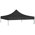 Pikkukuva 1 / 5: vidaXL Party-teltan katto 3x3 m musta 270 g/m² black