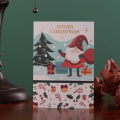 Miniatyrbild 4 av 5: Christmas Boxed gratulationskort Multi-Pack Set，Vinter style 5