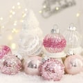Miniatyrbild 5 av 5: Julbollsdekor, 25 st Julkulor prydnader till jul