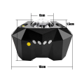 Miniatyrbild 6 av 6: Laser Aurora Galaxy Starry Sky Projector Färgglad LED-projektion black