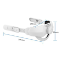 Pikkukuva 2 / 5: Elite Head Strap -yhteensopiva Oculus Quest 2 -lisävaruste, säädettävä Vähennä pään painetta Comfort Vr Gaming