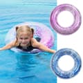 Miniatyrbillede 6 af 10: Transparent Glitter Pool Foats Badering MULTICOLOR multicolor 90
