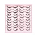 Pikkukuva 11 / 11: Tekoripset Irtoripset Cat-Eye Ripsienpidennykset Tekominkkiripset Luonnollisen näköiset Muhkeat Wispy-ripset, jotka näyttävät pidennyksiltä 3