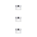 Miniatyrbillede 1 af 5: 1/2/3/5 Multipurpose Mat Kosmetisk Ansigtskrukke - Holdbar og silvery 100g,1 3PCS