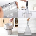 Miniatyrbilde 2 av 5: 5 ruller 50x55 cm 75 stk søppelsekker, snøring søppelsekker Store Sterke Upfymerte Universal søppelsekker Søppelsekker til kjøkken