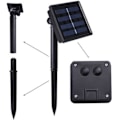 Miniatyrbild 3 av 5: Flerfärgade LED Solar String Lights med fjärilar, vattentät,
