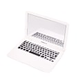 Miniatyrbilde 1 av 5: 1 stk Laptopformet sminkespeil, mini lommespeil, bærbar C