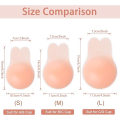 Miniatyrbild 5 av 5: Nippelskydd（S） Återanvändbara självhäftande behåar av silikon Push-up Br