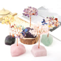 Miniatyrbilde 2 av 5: 1/2/3/5 Lykketre Hjemmeinnredning Utsøkt håndverk og naturlig powder+powder 13cm 1 Pc