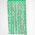 Miniatyrbilde 5 av 5: St.Patrick Day Shamrock Glitter Folie Fringe Gardiner - 2 stk