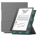 Miniatyrbild 1 av 5: För Amazon Kindle Scribe Magnetic E- case Pu Läderställ Cover Grey