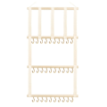 Pikkukuva 1 / 9: Vauvan Pannanauhan Rosettipidike Riippuva Vauvan Pannanauhan Ripustin Seinäkiinnitys Vastasyntyneiden Pannanauhanpidike Tytöille Hiuksiin Beige