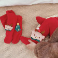 Miniatyrbilde 5 av 5: Baby Jule-Strømpebukser Høst og Vinter Tykke Barn Leggings style3 90-102cm