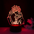 Miniatyrbillede 2 af 6: Anime Spell Fighting Gojo Satoru 3D LED Natlampe