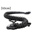 Miniatyrbillede 1 af 8: 3D-printet artikuleret Drage Fisketank landskabsarkitekturdekoration D 60CM