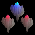 Pikkukuva 4 / 5: Ghost Led -riippuvalaisin 3 kpl Creative Rekvisiitta Ornamentti Sisustustarvikkeet Koti Piha Paikan Asettelu Rekvisiitta