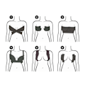 Miniatyrbillede 4 af 4: Brysttape, 5 m - black