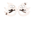 Pikkukuva 1 / 5: 2 kpl Halloween-koristelulasit Creative Ghost Pumpkin Spider -lasit Tunnelman asettelu Koristelulasit B