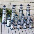 Miniatyrbild 3 av 8: Mediterranean Tower Candle Lighthouse Iron Candlestick home Met Random style 3