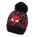 (Svart) Barn Pojkar Spider-Man Mössa Vintervärme