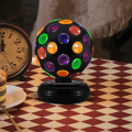 Miniatyrbilde 2 av 6: 6 tommers discokule roterende scenelampe USB drift discokule