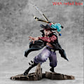 Miniatyrbild 1 av 4: 34 cm Anime One Piece Figure Combat Ver. Dracule Mihawk Figurine Pvc Action Figur Collection Modell Leksaker Present för barn With Retail Box