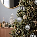 Miniatyrbild 5 av 5: 3,14" julkulsprydnader 16 st julgransdekorationer set