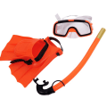 Miniatyrbild 1 av 5: Children Diving Mask Set Anti-Fog Swimming Goggle Masks Snorkel Orange