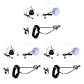 Miniatyrbillede 2 af 5: 1/2/3 metal reptil varmelampe klemme fixture varmestøtte base 3Set