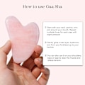 Miniatyrbild 4 av 5: Jade Roller & Gua Sha, Face Roller, Facial Beauty Roller-rosa
