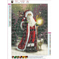 Miniatyrbild 3 av 5: DIY Diamond Painting Kit Jul för vuxna, Snowfield Santa