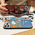 Miniatyrbillede 4 af 5: Applicer på smukt etui til Iphone 11 12 13 14 Pro Max 12mini Se 2020 7 8 Plus X Xs Max Soft Phone Holder Case Cover Mobiltelefon C