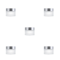Miniatyrbild 1 av 5: 1/2/3/5 Multipurpose Matt Cosmetic Face Jar - Hållbar och silvery 50g,1 5PCS