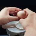 Miniatyrbild 4 av 5: 1 set Mätsked Matsål Hög hårdhet Plast Mätkopp Äggula Separator Set Mini Gadget för hemmet