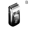 Miniatyrbillede 1 af 11: Elektrisk barbermaskine Elektrisk shaver Genopladelig barbermaskine til silver One-size