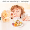 Miniatyrbillede 7 af 7: 200 stk klare cellofanposer, 10x15cm klare cellofanposer Metallslipser Godteposer OPP-poser Chokolade Godteposer Plastposer
