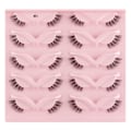 Miniatyrbild 1 av 11: Halvfransar Naturligt utseende Wispy Cat-Eye Ögonfransar 3D lösögonfransar Fluffy-Soft 10 Par Faux Mink Fake Lashes Sets B