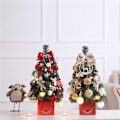 Miniatyrbild 8 av 10: 45cm LED Julgran Set Mini Bord Xmas Tree