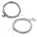 Miniatyrbillede 5 af 11: 4 strenge elektrisk basstreng, 0,4 mm-1,0 mm rustfrit stål elektrisk bas strengeinstrument bas DIY Reparation basdele 5