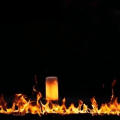 Miniatyrbild 8 av 9: 3 modeller LED Flicker Flame Lamp Bulb Fire Effect Juldekor