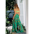 Miniatyrbillede 7 af 9: AVEKI Print Elastiske højtaljede Flare Leg Bell Bottom Bukser, FKBB009, S