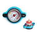 Miniatyrbild 1 av 5: Universal Radiator Cap Cover High Pressure Radiator Cap With Temperature Gauge Big head-1.1 bar