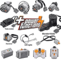 Miniatyrbilde 1 av 5: Tekniske deler Compale 91994 74784 61927 Multi Power Functions Tool Servo Blocks Tog Motor Xl Motor Pf Modellsett 88002 From 5V to 9V