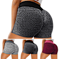 Miniatyrbild 2 av 6: Dam Sport Fitness Hot Pants Löpning Yoga Shorts Leggings Black M
