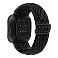 Miniatyrbild 2 av 5: Kompatibelt vävt nylonarmband för Fitbit Versa 3/Sense - Armband