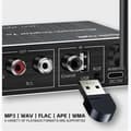 Miniatyrbillede 5 af 5: DAC Bluetooth 5.3 Audio Modtager Digital til Analog Konverter 3.5mm AUX//Koaksial/USB U-Disk Karaoke Trådløs Adapter