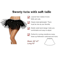 Miniatyrbild 2 av 5: Simplicity Dam Klassisk 5-lagers Tutu-kjol i tyll_L Red