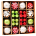 Miniatyrbild 1 av 5: Julkulor för juldekorationer - julgransprydnader för jul- och festdekorationer Style 6